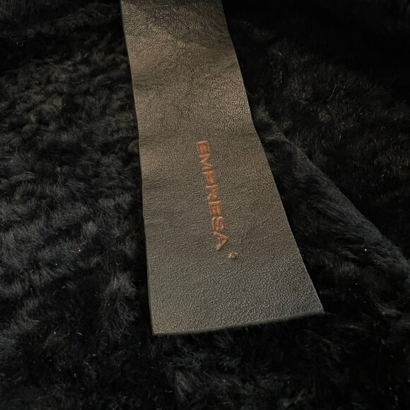 EMPRESA Italian Shearling Leather Jacket - Picture 9 of 11